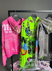 Root Of All Evil Zip-Up$