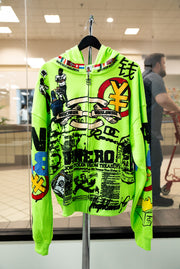 Root Of All Evil Zip-Up$