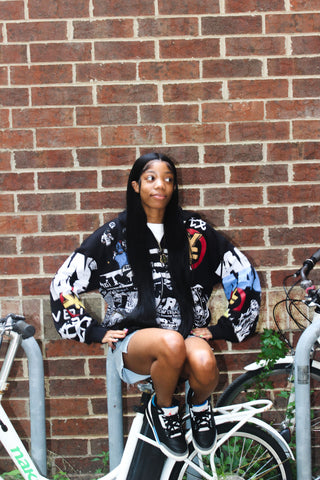 Root Of All Evil Zip-Up$